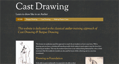 Desktop Screenshot of cast-drawing.com
